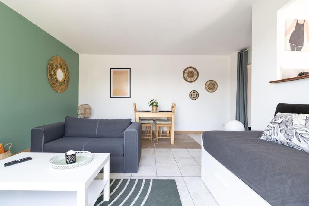 Beautiful Apartment With Terrace + Private Parking ตูลูส ภายนอก รูปภาพ